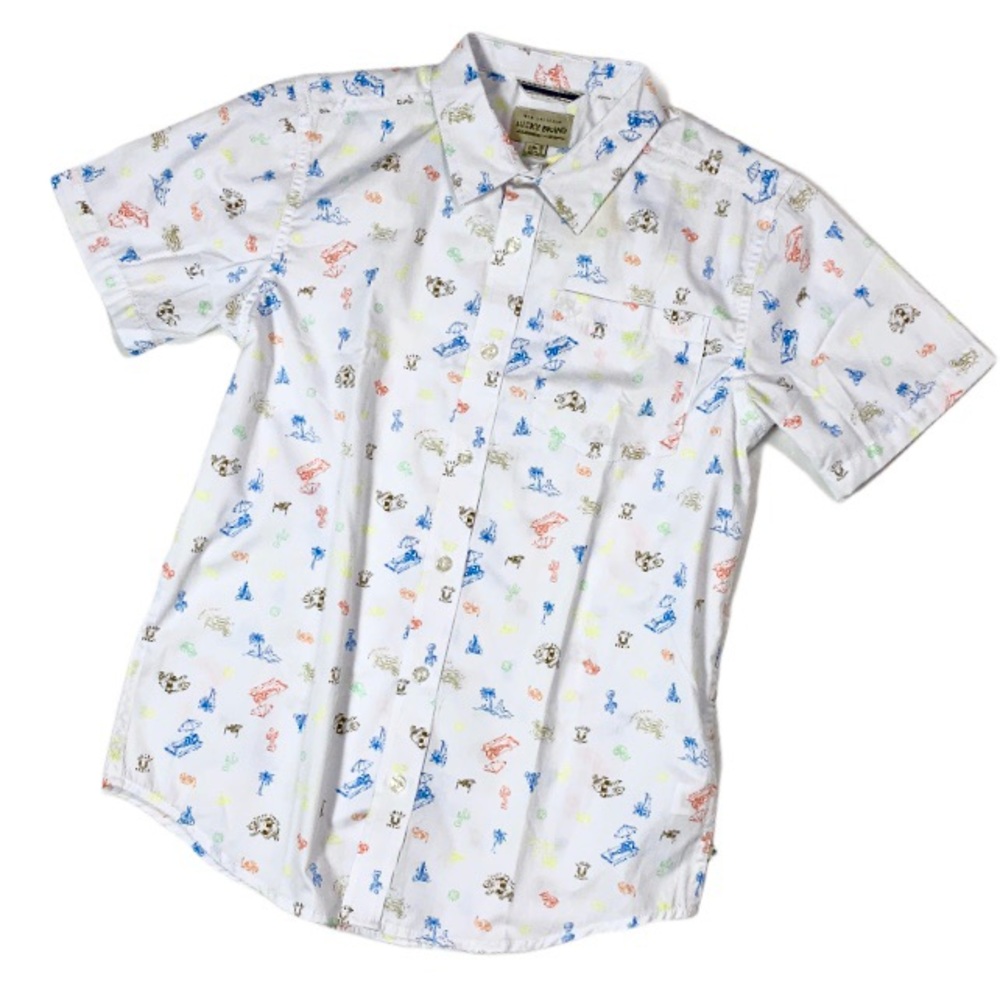 Lucky Brand Boy’s Preppy Button Down Shirt